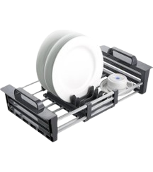 Lavabo Üstü Alüminyum Bulaşık Sepeti